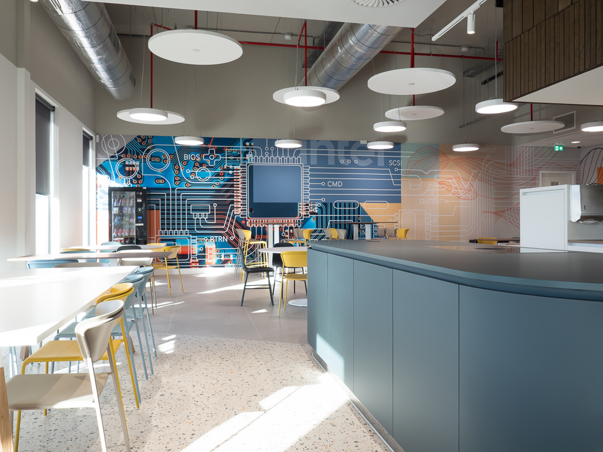 Naadloos behang voor je kantoor, uniek maatwerk